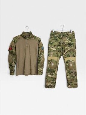 Emersongear G3 ATACS FG Set Combat Shirt Pants Tactical Uniform Size M Size 32